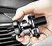 Car Phone Holder, 360 Degree Rotatable Universal Air Vent Mount Cradle Smart One-Touch Design for iPhone Samsung and Other Smart Cellphone by HonShoop