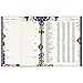 AT-A-GLANCE Vienna Weekly/Monthly Appointment Book, 8 1/2 x 11, Purple, 2018 (122905)