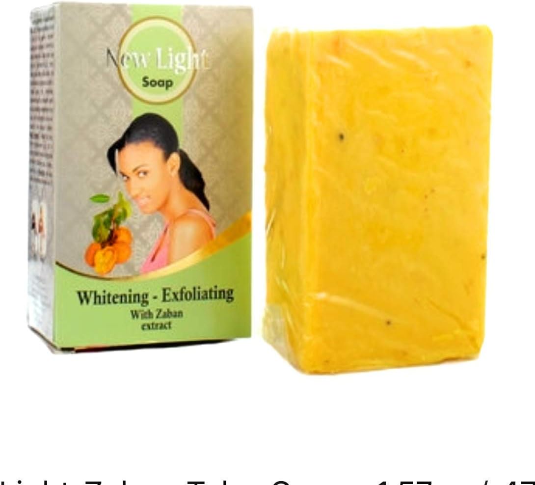 NEW LIGHT SOAP WHITENING EXFOLIATING