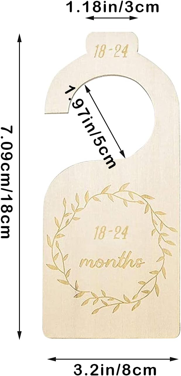 Alianzagestion Com Bebe Et Puericulture Mobilier 7 Pieces Diviseurs De Garde Robe Bebe Diviseurs De Taille Vetements Separateurs De Penderie Pour Bebe En Bois Separateurs De Placard Pour Bebe Pour Organiser Les Vetements Par