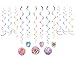 American Greetings Paw Patrol Party Supplies Hanging Swirl Decorations, 12-Count