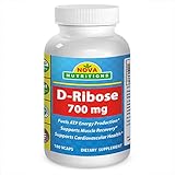 D-Ribose 700mg 180 Vcaps by Nova Nutritions