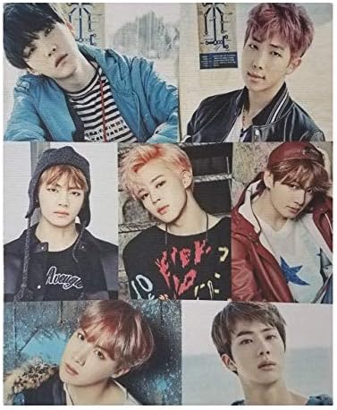 BTS Mousepad Grade A Photo Printed Bangtan Boys 18cmx22cm Mousepads Kpop V Jimin Jungkook Suga Jhope Rap Monster Jin (BTS #2)