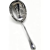 SIAIQIANG Extra-Large Serving Spoon,18/10 Stainless Steel,10x3.25 Inch,Heavy-Duty Buffet Spoon with Ergonomic Handle,1 Pack