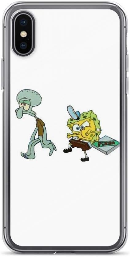 Funny Spongebob Case Cover Phone case Compatible for iPhone (X/XS)