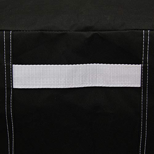 LBG Products Outside Square Black Air Conditioner Cover for Central AC Condenser Units (26" L x 26" D x 32" H)