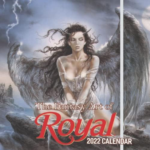 The Fantasy Art of Royo 2022 Calendar: January 2022 - December 2022 OFFICIAL Squared Monthly | BONUS Last 4 Months 2021 | Kalendar Calendario Calendrier