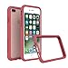 iPhone 7 Plus Case - RhinoShield [CrashGuard] Bumper [11 Ft Drop Tested] No Bulk [ShockProof Technology] Thin Lightweight Protection - Slim Rugged Cover - [Coral Pink]