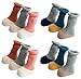 LUXEHOME (YR1622) New Style Soft Baby Toddler Thick Cotton Socks, 12 Pairs per Pack