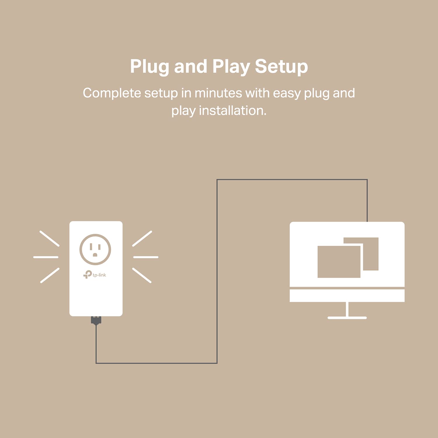 TP-Link AV1000 Powerline Ethernet Adapter Kit (TL-PA7017P KIT) - Passthrough, Noise Filtering, Gigabit Port, Plug Pair & Play, Network Adapter, Free Expert Support