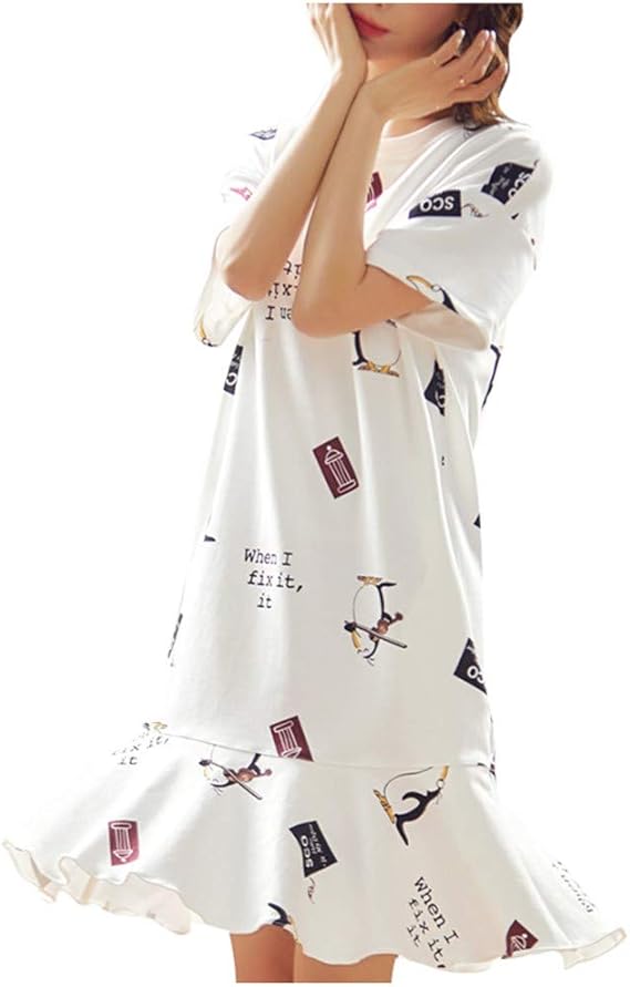 Amazon Co Jp パジャマ レディース ロング ワンピース ルームウェア ゆったり セクシー 夏 ルームワンピースhodarey Oネック半袖 花柄 ネグリジェ レディースパジャマ ワンピース 可愛い 柔らかい シンプル ゆったり インナー レディース 寝間着 部屋着 腕時計