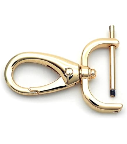 Amazon.com: CRAFTMEMORE 2pcs Detachable Snap Hook Swivel Clasp w