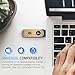 FIDO U2F Security Key, Thetis [Aluminum Folding Design] Universal Two Factor Authentication USB (Type A) for Extra Protection in Windows/Linux/Mac OS, Gmail, Facebook, Dropbox, SalesForce, GitHub