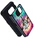 CorpCase Samsung Galaxy S7 Case, Galaxy S7 Case - Hipster Flying Cat Space Galaxy/Hybrid Unique Case with Great Protection