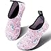 SIMARI Boys Girls' Water Aqua Shoes Swimming Pool Beach Sports Quick Drying Socks 307 Unicorn 5.5-6.5