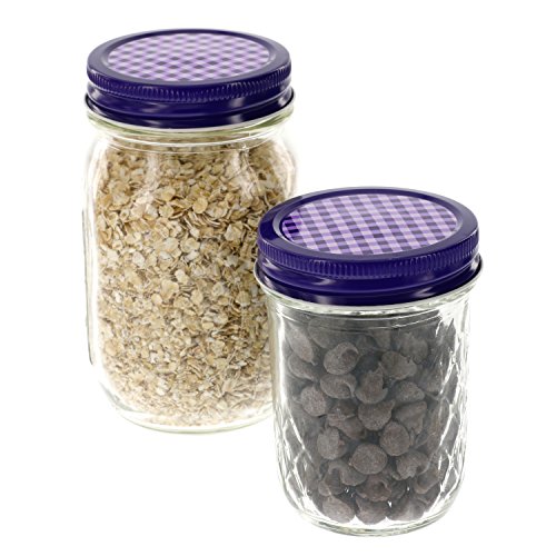 Mason Jar Lids Decorative Canning Caps Fit Regular Mouth