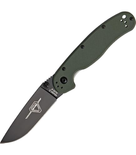 Amazon.com : Ontario Rat II Folder Coyote Brown : Folding Camping