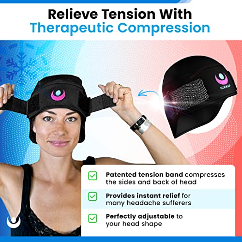 Icekap Migraine Relief Cap (2Hour Cooling) — Cold Cap for Headache