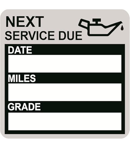 50 Mobil1 Mobil 1 LOGO STATIC CLING OIL CHANGE REMINDER STICKERS