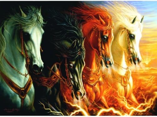 SUNSOUT INC Four Horses of The Apocalypse 1500 pc Jigsaw Puzzle