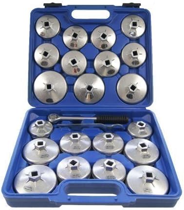 KATSU Oil Filter Socket Wrench Cup Set 23PCs