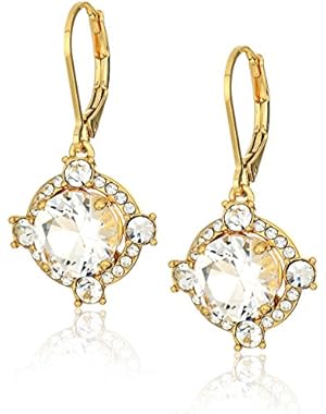 Womens Crystal Cascade Leverbacks Earrings!