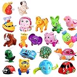 20 Pack Wind up Toys Assorted Mini Toy Animal for Children's Party Gifts Kids Birthdays Random Styles