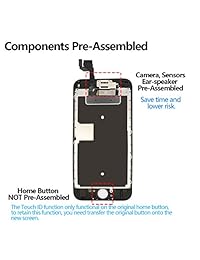 Pantalla alta, negro (6S plus Black)