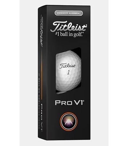 Titleist Pro V1 Golf Balls (White, 3pk) 1 Sleeve 2025, Standard