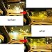 Mens Womens Night View Vision Driving Driver's Anti-glare Glasses Goggle Yellow Lens