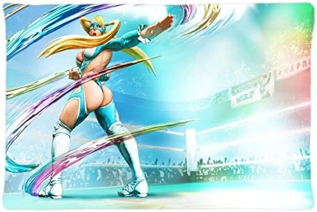 HallBow Fashion&amp;Modern Custom Rainbow Mika Street Fighter V Rectangle Zippered Bed Pillow Case 20"x30"