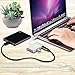 USB C Hub Aluminum Adapter - ikling ik1611S (2017 New Design) Ultra Slim Portable USB C to USB A USB C Power Adapter for MacBook, MacBook Pro 2016, Lenovo, Asus, Google Pixel, USB Type C Device Owner