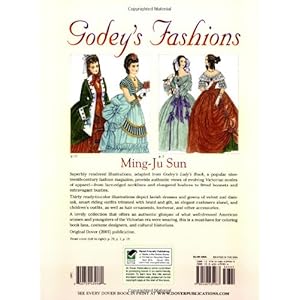Godey's Fashions Coloring Book (Dover Fashion Coloring Book)