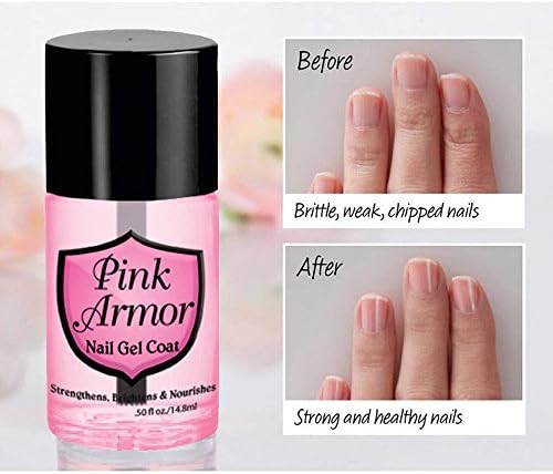 Mmola Pink Armour Nail Nutrition Gel Polish Remedy Fix Protective Layer Keratin Gel