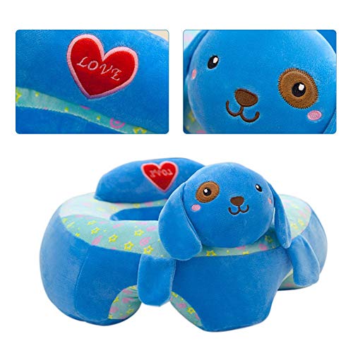 Pleasay Baby Sofa Infant Support Seat Learning Sitting for Pillow Chair Cushion Bouncer Feeding Pillows Soft Plush Floor Toy Seats Suitable for 3-16 Month Infants - Thumbnail 3