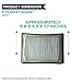 Crucial Vacuum Replacement Vacuum Filter - Compatible with Shark Models NV350 NV351 NV352 NV355 NV356 NV356E - Pair with Part # F651 XHF350 EUR-1804 EU-18027 (1 Pack)