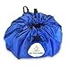 EZY Tidy Buddy Town Map Playmat and Toy Storage Bag - 35 inch - Blue