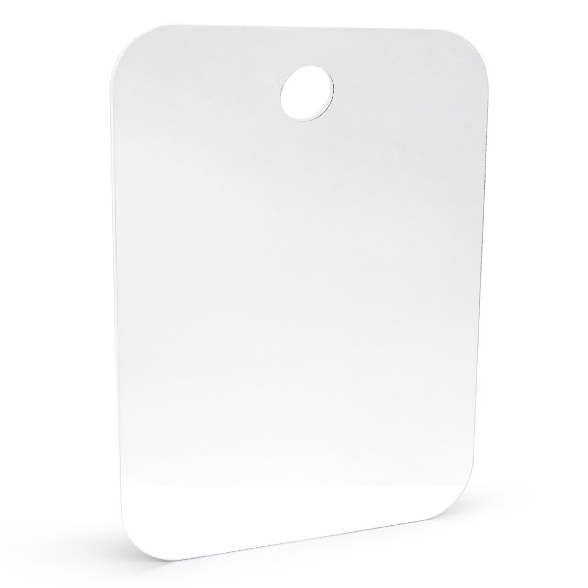 QSHAVE Fogless Shower Mirror Large Size with Suction Hook and Adhesive Hook Perfect for Shaving : Beauty