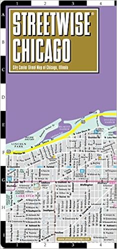 street map of chicago Streetwise Chicago Map Laminated City Center Street Map Of street map of chicago