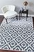 3028 Gray Moroccan Trellis 9'0x12'6 Area Rug Carpet Large New