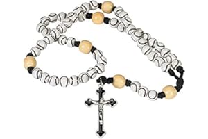 CB Athlete Protection Baseball Softball Sports Catholic Athlete Rosary, 20 Inch