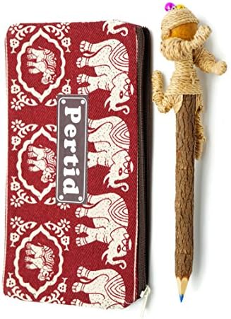 Perdit Smiggle Pencil Case For Girls Boxing Canvas Pencil Case Pen Holder Pancil The Doll Made From Water Hyacinth Boxing Doll Famous Handicrafts Big006-3 (Kick Left Shin)