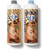 Cirugia Capilar Cera Fria 32 oz Keratina Super Profesional Keratin Treatment &amp; "Hair Botox Kit" Professional Brazilian Straightening System for Extreme Shine &amp; Frizz Control (Step 1 + Step 2)