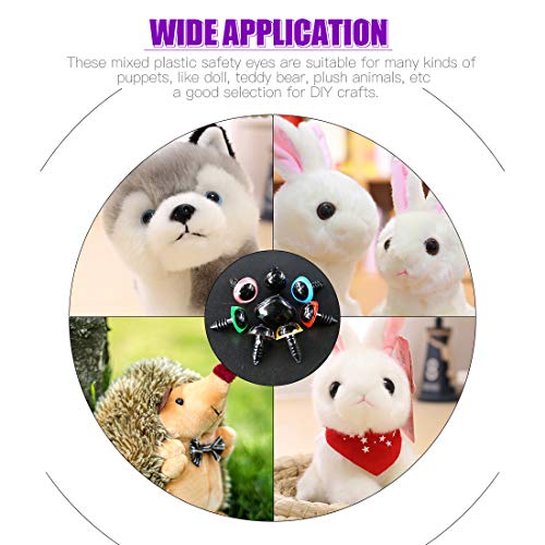 5 Swpeet+240pcs+Plastic+Safety+Washer