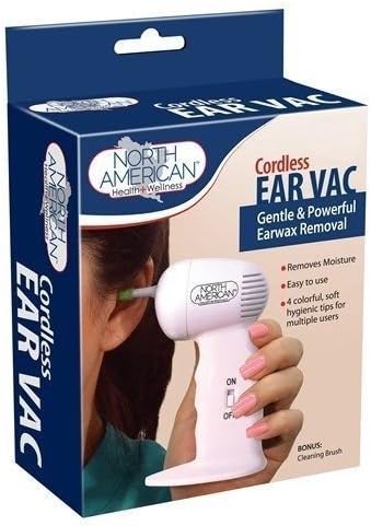 North American Health &amp; Wellness Cordless Ear Vac