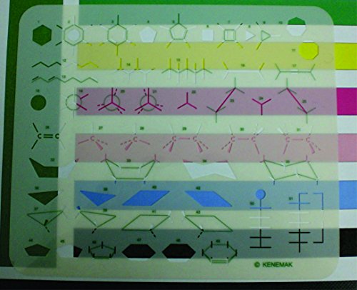 Organic Chemistry Stencil Drawing Template 627843415060 | eBay