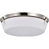 Nuvo Rowen - 4 Light Flush Mount in Traditional Style-5 Inches Tall and 18.5 Inches Wide-Brushed Nickel Finish