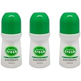 Avon Feeling Fresh Original Roll-On Antiperspirant Deodorant 2.6 fl.oz,Lot of 3