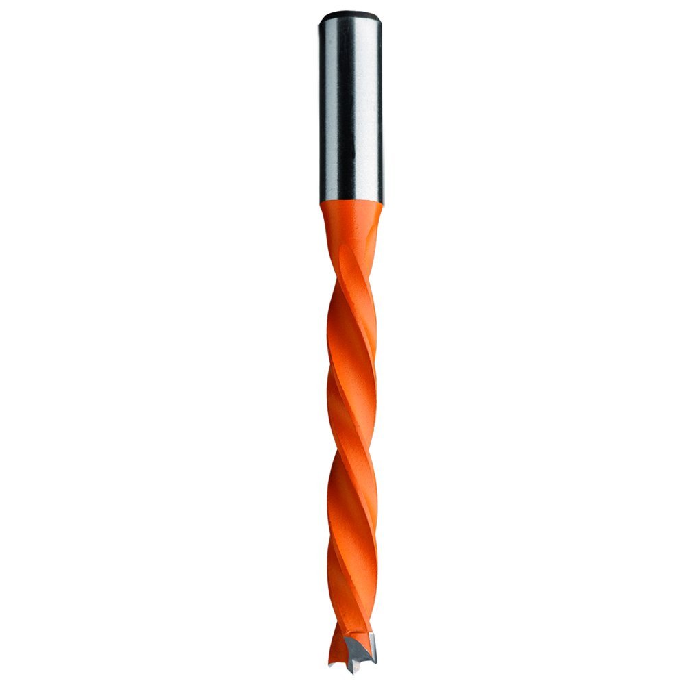 CMT 373.120.12 Four Flute Dowel Drill, 12mm (15/32-Inch) Diameter, 10X27mm Shank, Left-Hand Rotation