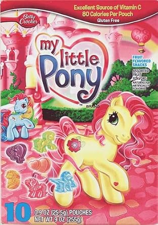 Betty crocker my Little pony Fruit snacks 9oz (016000177116)